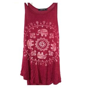 Boho Elephant Top